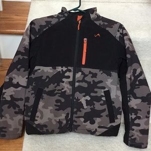 Unisex midweight camouflage jacket size 12/14